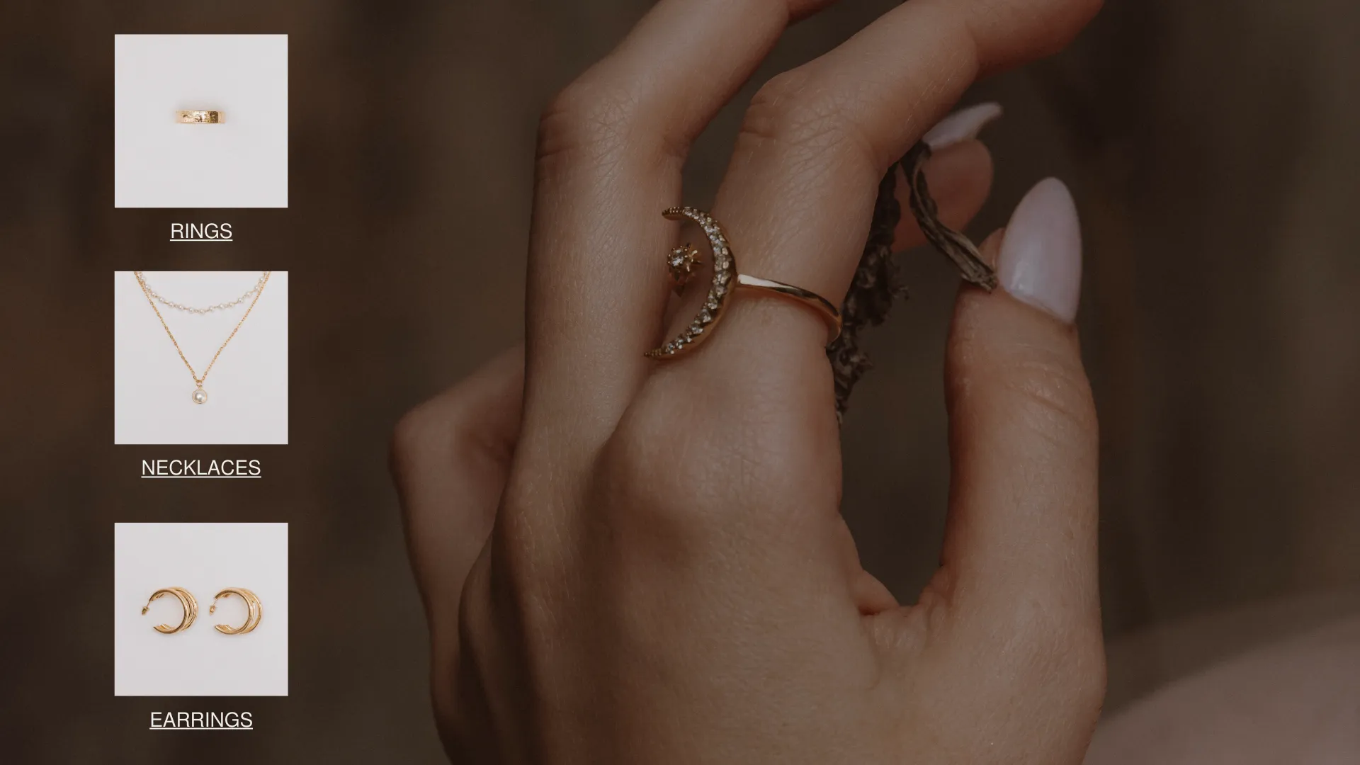 RemARkablyAI virtual try-on showing rings, necklaces and earrings on a shopper